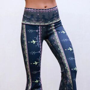 Teeki Wild and Free Bell bottoms, yoga pants, leggings, sustainable activewear
